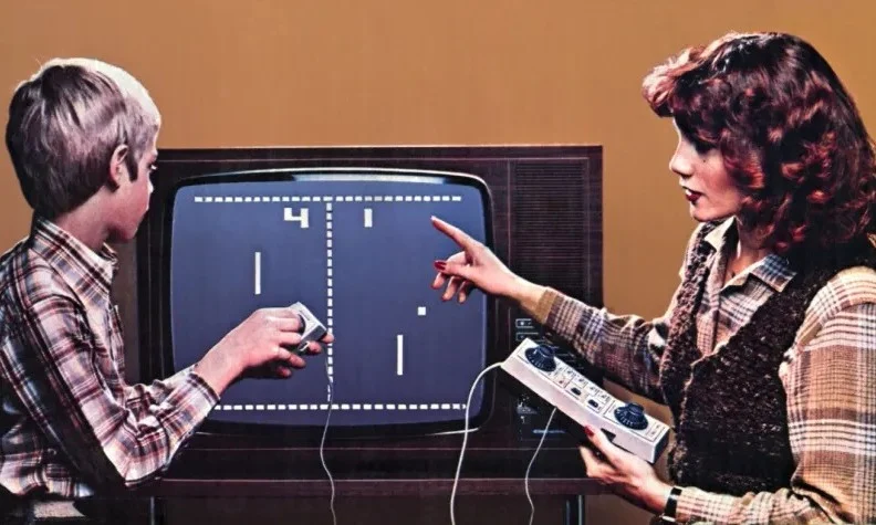 Pubblicità Atari Pong