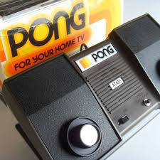 Atari Home Pong — vista laterale